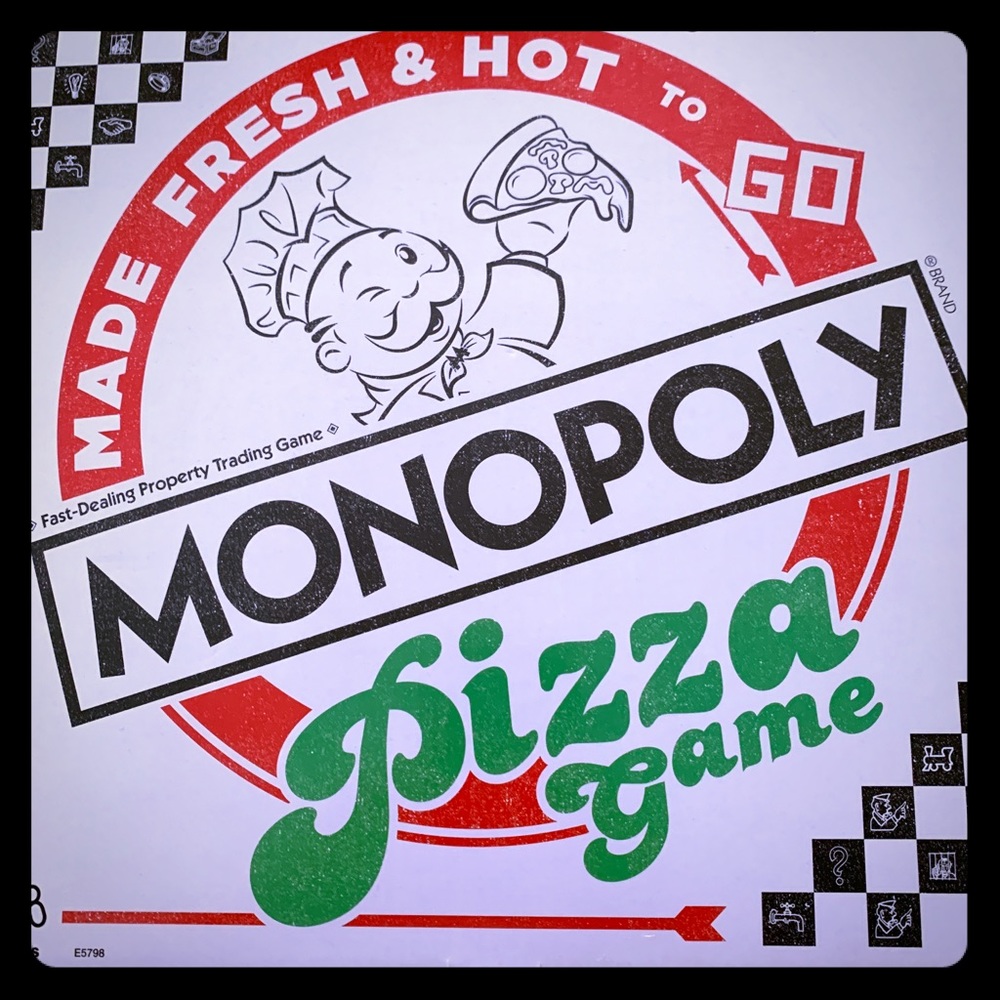 Rare! Pizza Box Monopoly